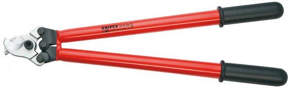 Knipex 9527600 Cable Shears with dipped insulation, VDE-tested 600 mm