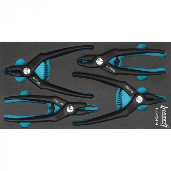 Hazet 163-124/4 Lockring Pliers Set