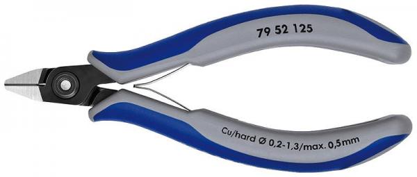 Knipex 7952125 Precision Electronics Diagonal Cutter burnished 125 mm