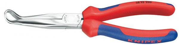 Knipex 3895200 Mechanics' Pliers chrome plated with multi-component grips 200 mm