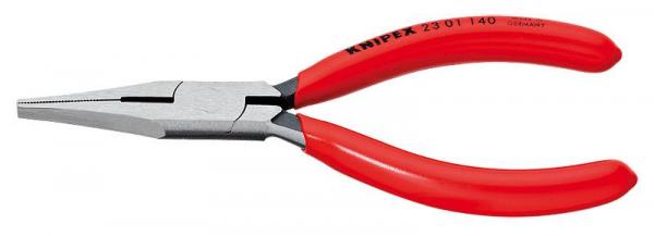 Knipex 2301140 Flat Nose Pliers with cutting edges 140 mm