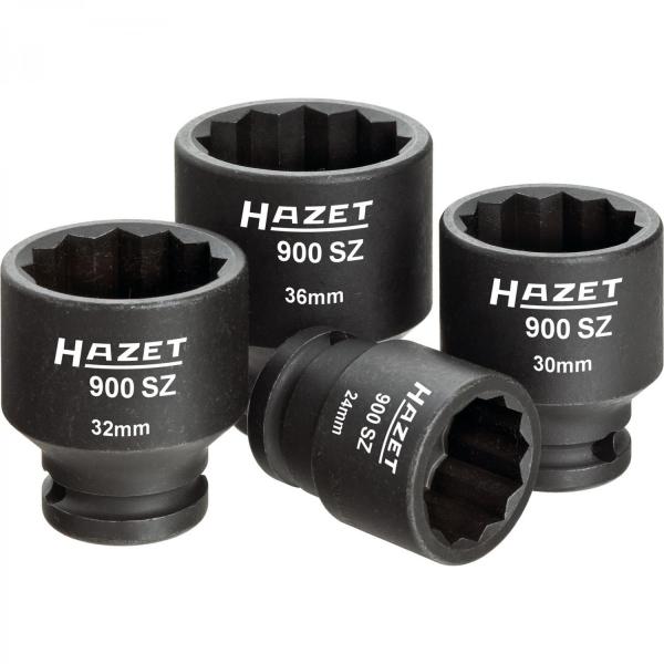 Hazet 900SZ/4 1/2“ drive 12-point impact socket set