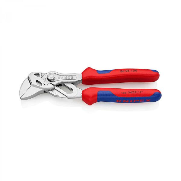 Knipex 8605150 Mini Pliers Wrench chrome plated 150 mm