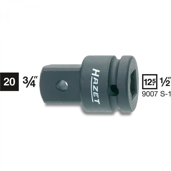 Hazet 9007S-1 Impact Adapter 1/2" - 3/4"
