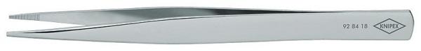 Knipex 928418 Precision Tweezers rectangular blunt 125 mm