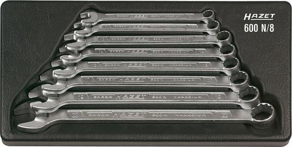 Hazet 600N/8 Combination Wrench Set