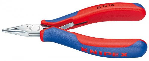 Knipex 3522115 Electronics Pliers with multi-component grips 115 mm