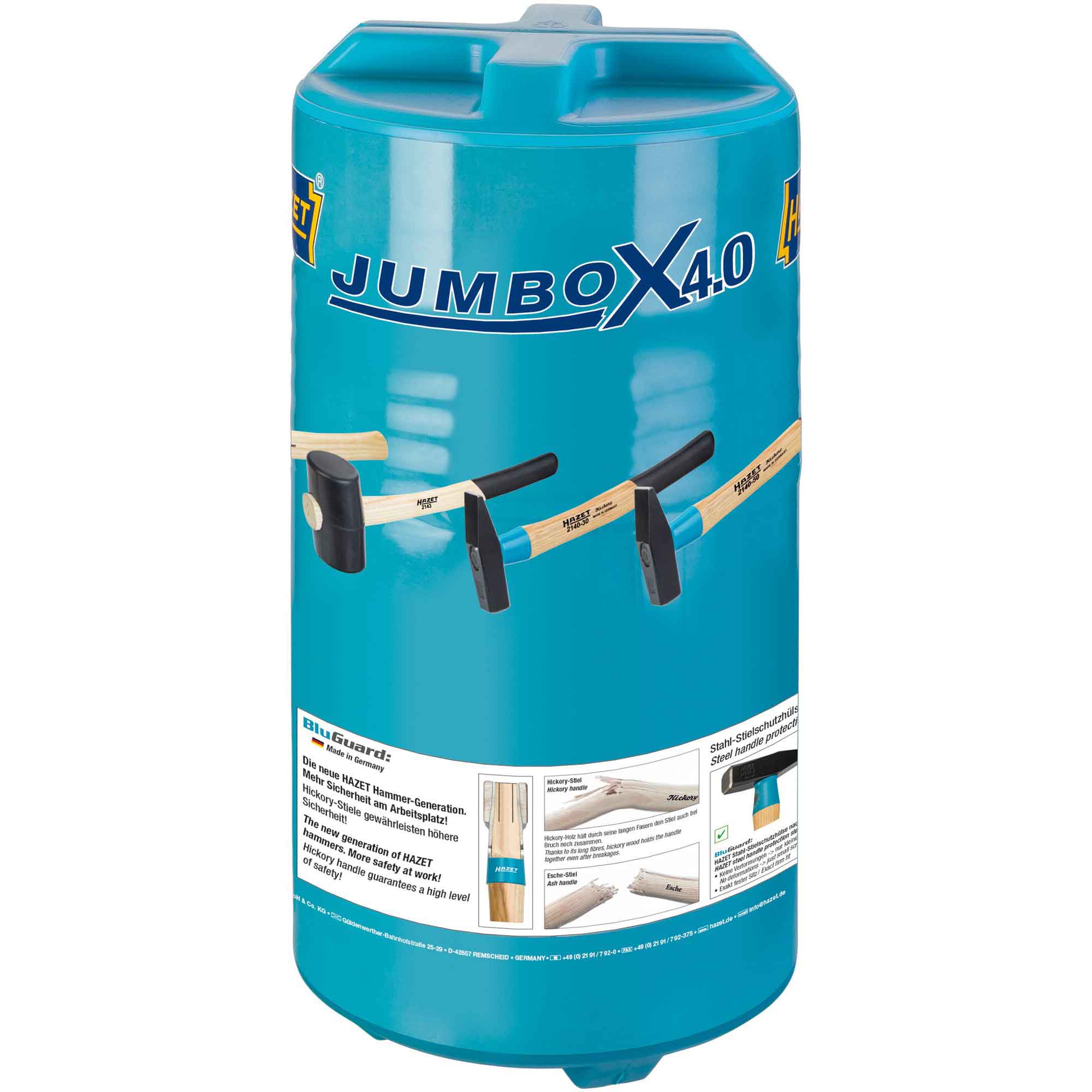 HAZET 2140/4 4piece Hammer Set Hammers Hammers/Chisels/Punches