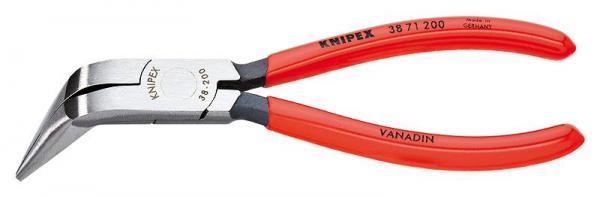 Knipex 3871200 Mechanics' Pliers black atramentized plastic coated 200 mm