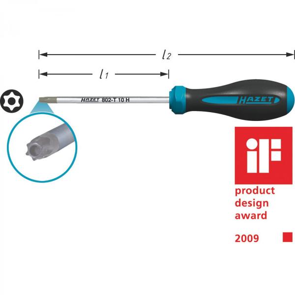 Hazet 802-T HEXAnamic® TORX® Screwdriver