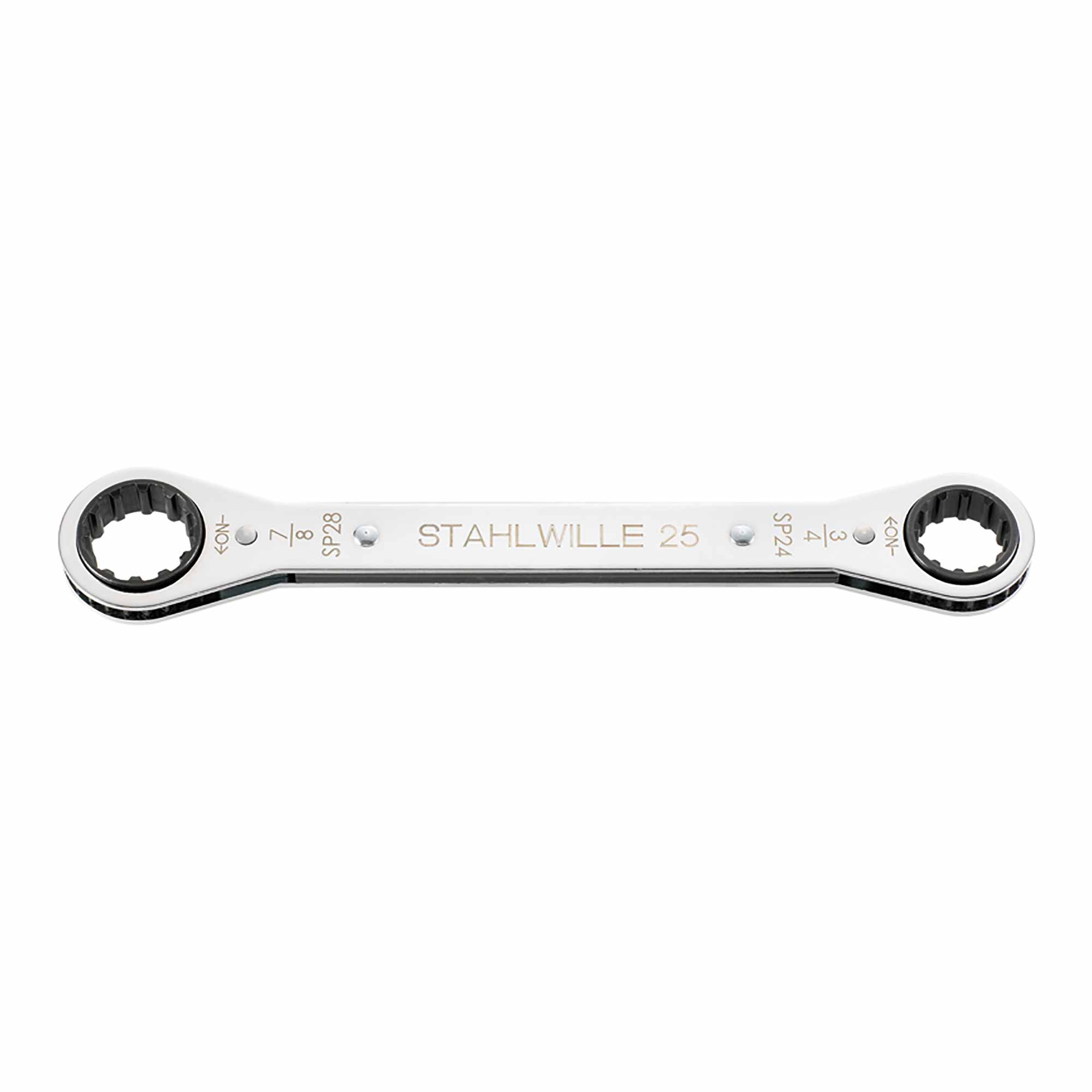 25ASP Spline Drive Ratcheting Ring Wrenches Wrenches Stahlwille