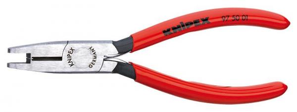 Knipex 975001 Crimping Pliers for Scotchlok connectors with side cutter plastic coated 155 mm
