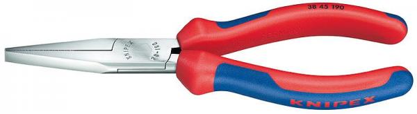 Knipex 3845190 Mechanics' Pliers chrome plated with multi-component grips 190 mm