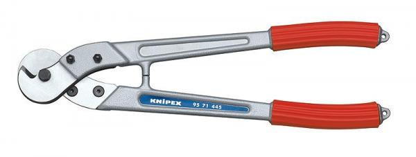 Knipex 9571445 Wire Rope and ACSR-Cable Cutter with plastic grips 445 mm