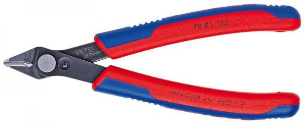 Knipex 7881125 Electronic Super Knips® burnished with multi-component grips 125 mm
