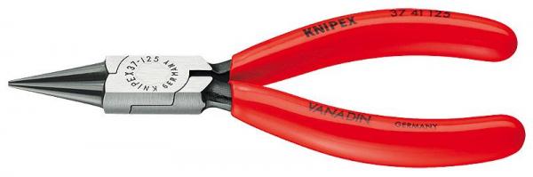 Knipex 3741125 Flat Nose Pliers black atramentized 125 mm
