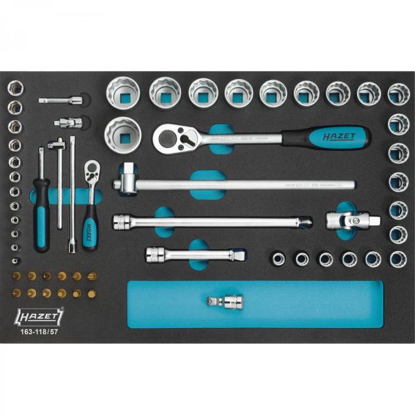 Hazet 163-118/57 Socket Set