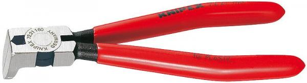 Knipex 7221160 Diagonal Cutter for plastics plastic coated 160 mm