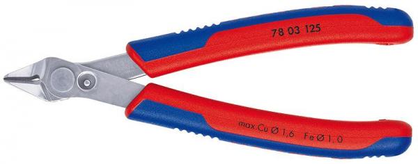 Knipex 7803125 Electronic Super Knips® with multi-component grips 125 mm