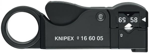 Knipex 166005SB Coax-Stripping Tool 105 mm