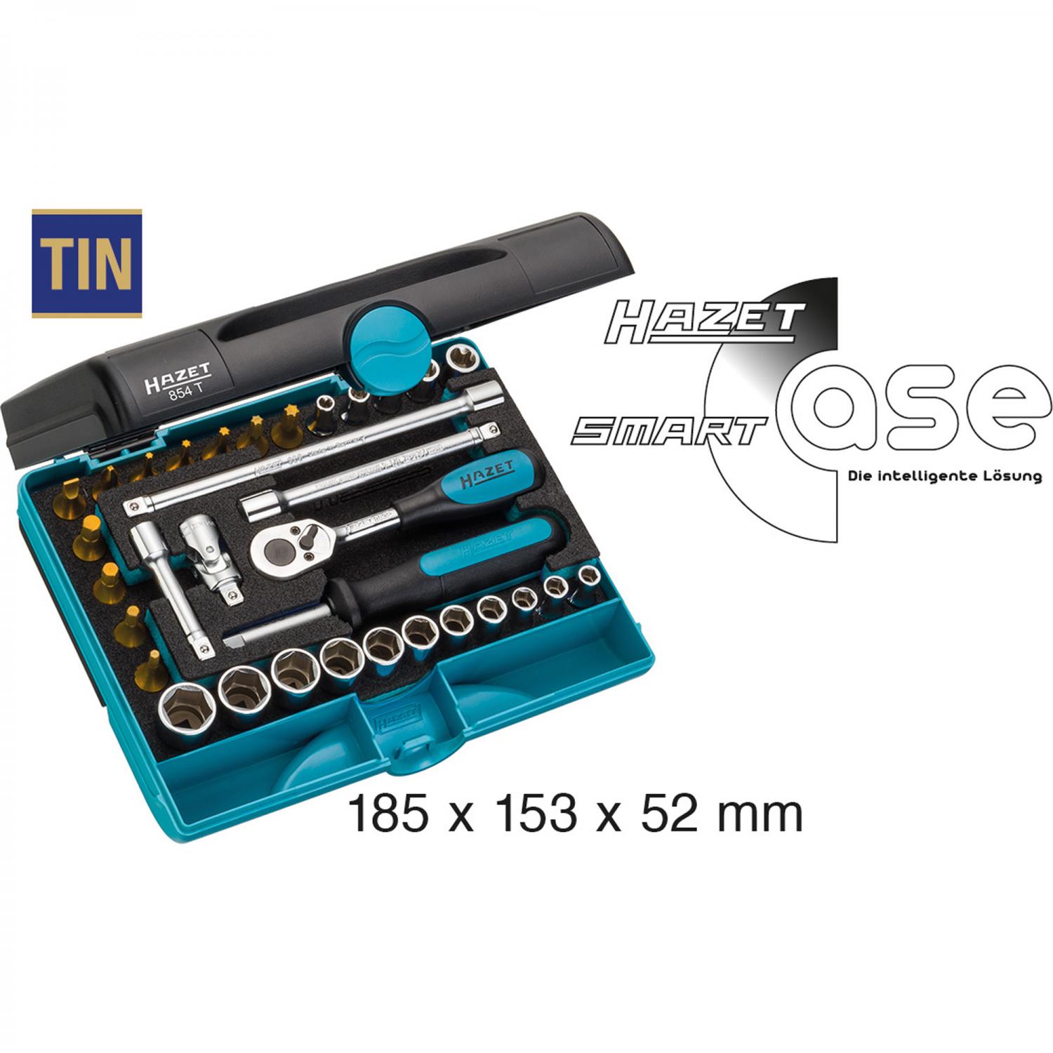 Hazet 854T 1/4” TORX® Socket Set | 1/4“ Socket Sets | Range of 1/4