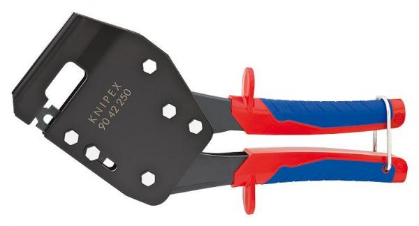 Knipex 9042250 Punch Lock Riveter burnished with multi-component grips 250 mm