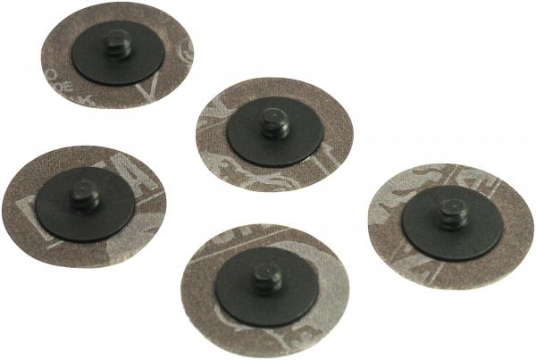 Hazet 9033-11-0120/2 Replacement bristle grinder set, white, 2-piece