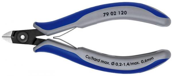 Knipex 7902120 Precision Electronics Diagonal Cutter burnished 120 mm