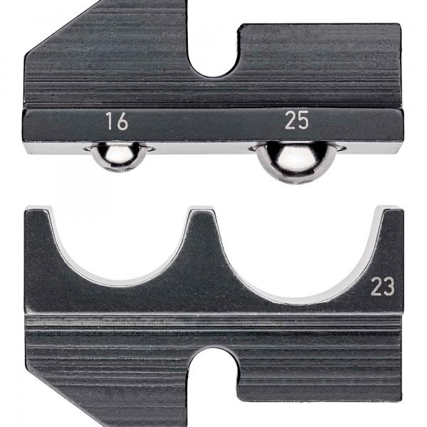 Knipex 974923 Crimping dies for non-insulated terminals + plug connectors