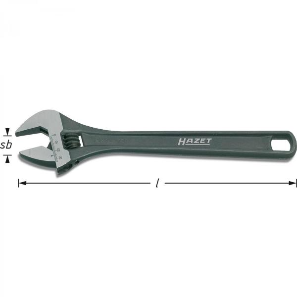 Hazet 279 Adjustable Wrench