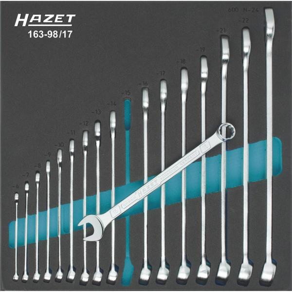 Hazet 163-98/17 Combination Wrench Set