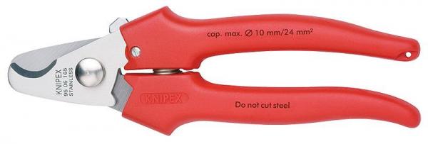Knipex 9505165 Cable Shears plastic coated 165 mm
