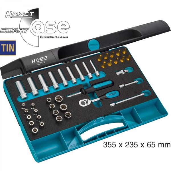 Hazet 855-1 1/4” Socket Set (6-Point)