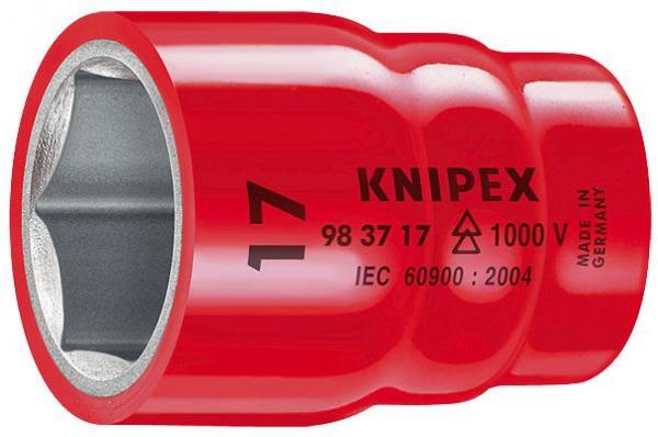 Knipex 98373/4" Hexagon Socket for hexagonal screws with internal square 3/8"