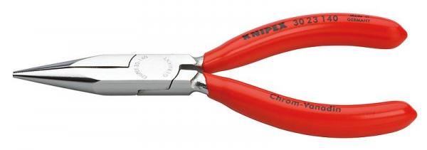 Knipex 3023140 Long Nose Pliers chrome plated plastic coated 140 mm