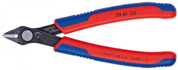 Knipex 7861125 Electronic Super Knips® burnished with multi-component grips 125 mm