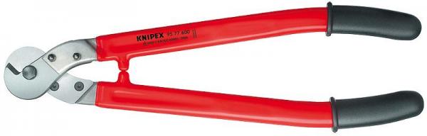 Knipex 9577600 Wire Rope and ACSR-Cable Cutter with dipped insulation 600 mm