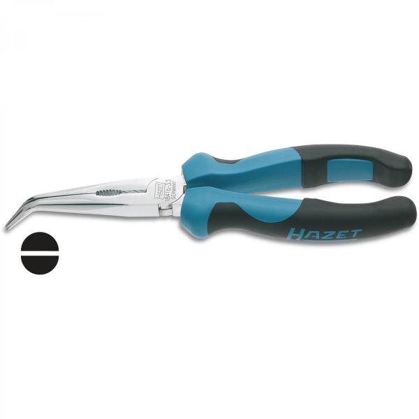 Hazet 1841B-33 Snipe Nose Pliers chrome plated