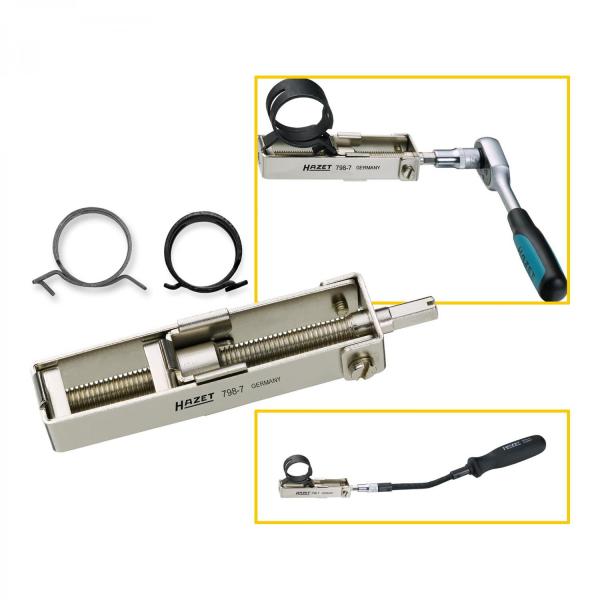Hazet 798-7 Hose Clamp Pliers for spring band hose clamps