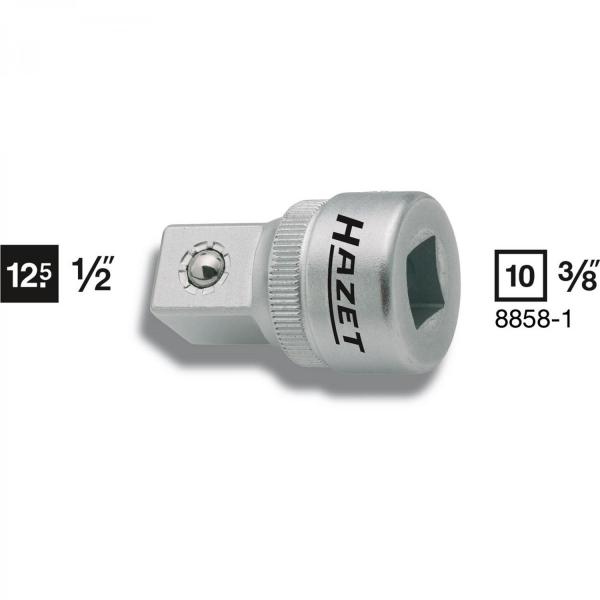 Hazet Adapter 8858-1 3/8" - 1/2"